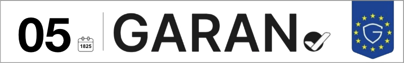 5 Jahre Garantielabel